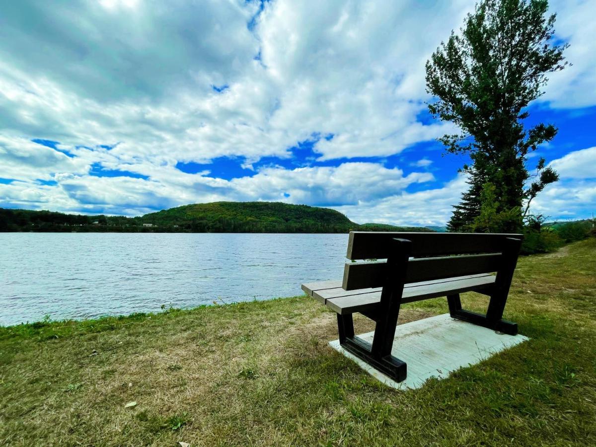 Chalet Centenaire Mauricie Villa Saint Roch de Mekinac Bagian luar foto