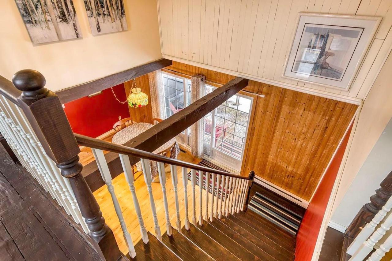 Chalet Centenaire Mauricie Villa Saint Roch de Mekinac Bagian luar foto