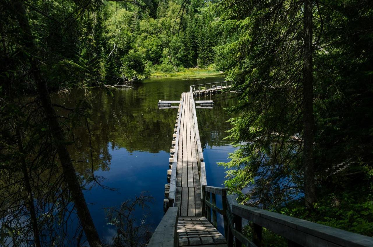 Chalet Centenaire Mauricie Villa Saint Roch de Mekinac Bagian luar foto